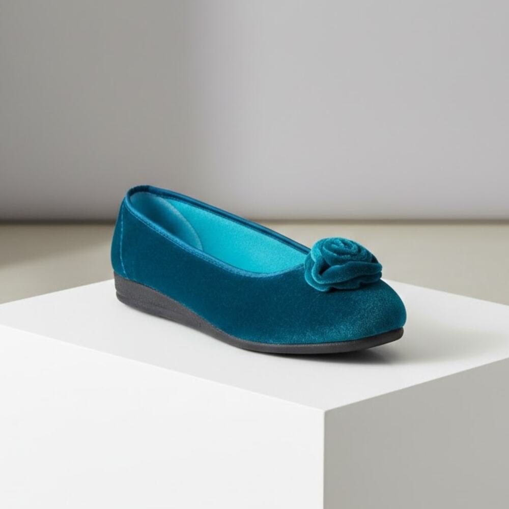 Flexus Roseloud Slippers 10 Blue